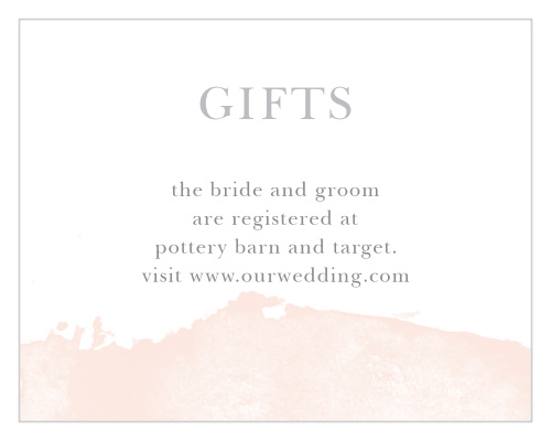 Dip Dye Registry Cards