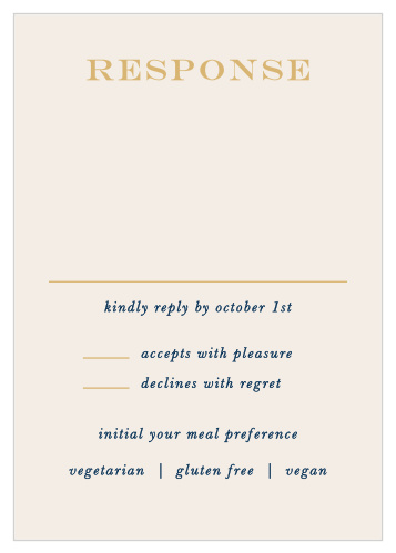 Gorgeous Geode Foil Response Cards