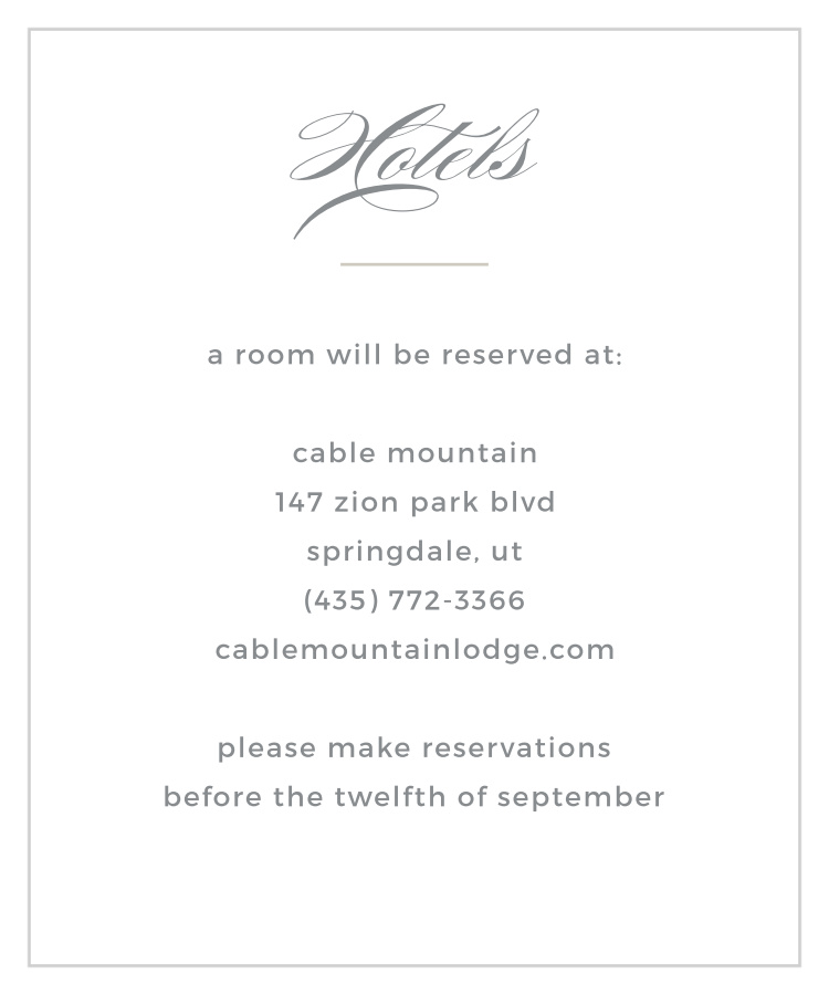 Marbled Paper Accommodation Cards