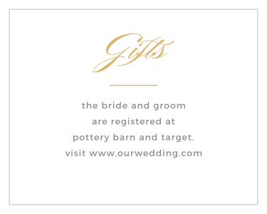 Marbled Paper Foil Registry Cards