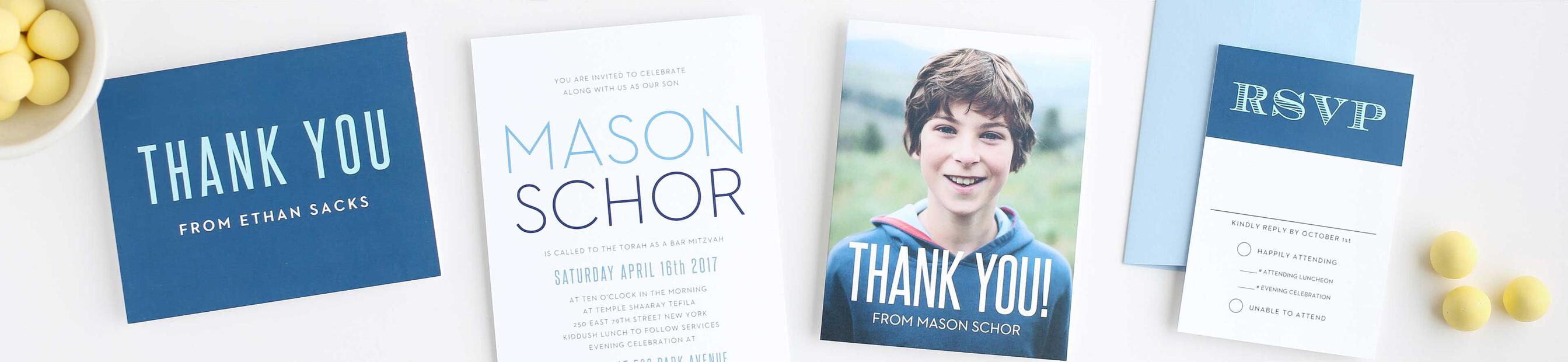 Bar Mitzvah Invitations