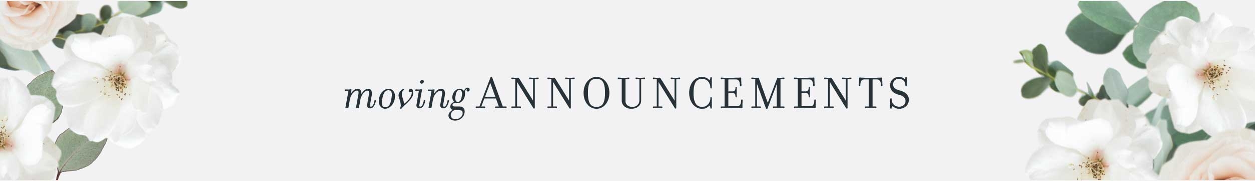 Moving Announcements