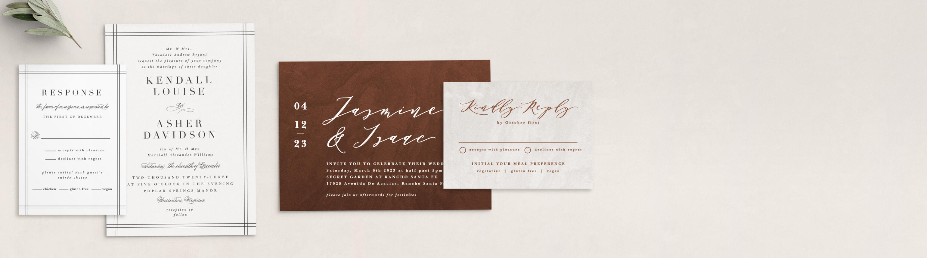 RSVP Cards