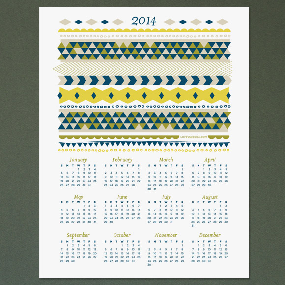 This free printable 2014 calendar is ideal for your wall or office board. Its available in 5 different colors so you can pick your favorite printable calendar. The calendar size is 8.5" x 11". Enjoy! :)
