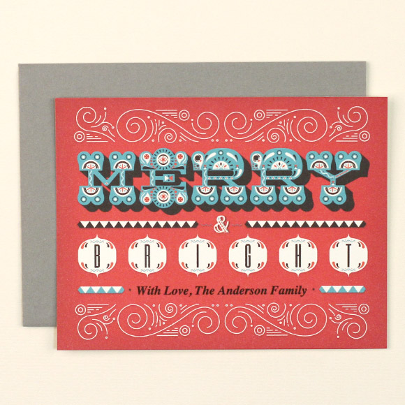 Size: 5 1/2" x 4 1/4" | 140mm x 108mm flat + foldedFree Printable Holiday Cards. The best part? It's an interactive PDF, so you can type in your valediction and name in Adobe Acrobat underneath &lsquo;BRIGHT&rsquo; (e.g. With Love, The Anderson Family)Its easy to create these Holiday Cards:Step 1: Download the PDF for free.Step 2: Type in your name on the card.Step 3: Print on 8.5" x 11" cardstock.Step 4: Cut along the edge using scissors or X-Acto knife.Step 5: Flat cards are ready, folded cards need to be folded in half. Have fun!