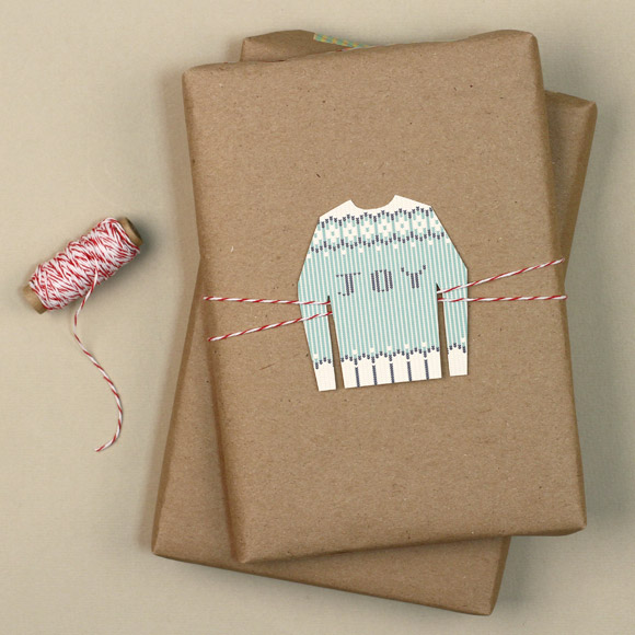 Size: 2.6" x 2.8"Who doesn't like Ugly Sweaters during the holidays?! These simple to make gift tags are perfect for adorning your holiday packages and gifts. We recommend printing these ugly sweaters on a nice card stock. Have fun!