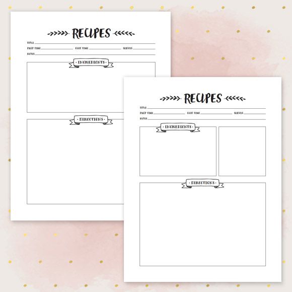 Size: 8.5" x 11" paper Set up: 21 page PDF Colors: Pale Blush, Black, Pale Warm GrayThis editable recipe binder kit is perfect to get all your recipes organized. You can type out your recipes, weekly meal plan, monthly meal plan and meal ideas and then print them out. Included in this 21 page printable recipe binder kit are:CoverSpine (sizes: 1", 1 1/2", 2", 3")Back CoverTabs11 Section Covers (Appetizers, Breakfast &amp; Brunch, Lunch, Main Dishes, Side Dishes, Sweets, Drinks, Salads, Soups &amp; Stews, Breads &amp; Muffins and Holidays)Conversion ChartRecipe PageRecipe Page with PhotoWeekly Meal PlanMonthly Meal PlanMeal IdeasNo printed recipe binder kit will be mailed to you. After you purchase this digital item, you can instantly download your PDF to print on your own. 