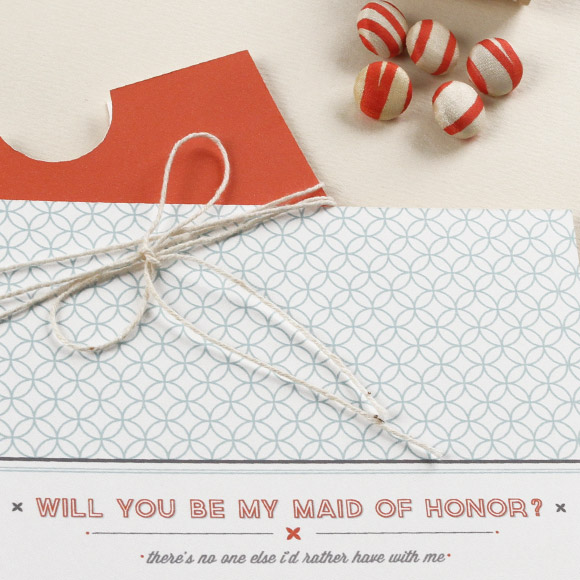 Size: 5" x 3 1/2"We've added a free ''Will you be my Maid of Honor' card. Light up the face of your Maid of Honor when she receives this cute handmade card with your message.
