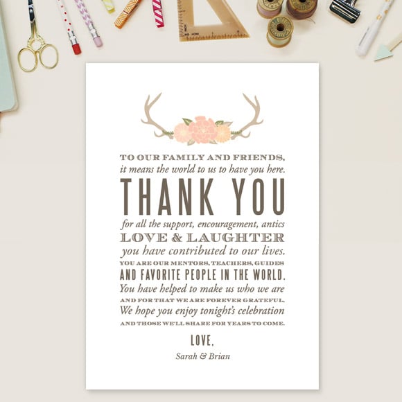 Size: 5" x 7" | 127mm x 178mm Set up: 2 cards on 8.5" x 11" page or A4 Colors: peach, blush, khaki, taupeEditable: You can type the couples names in Adobe Reader.No printed cards will be mailed to you. After you purchase this digital item, you can instantly download your PDF to print on your own. 