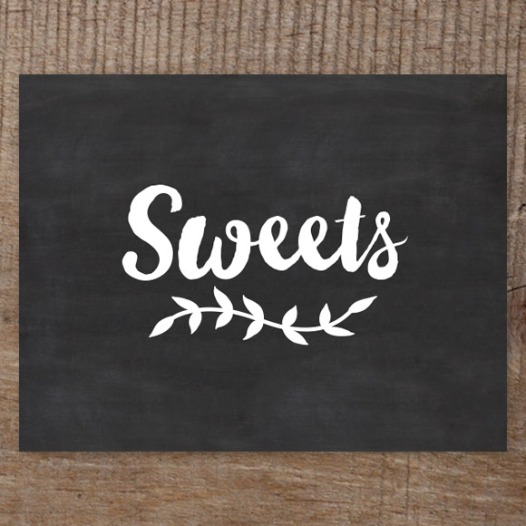 Size: 10.25" x 3" (26.0cm x 7.6cm) arrows and 8.5" x 11" / A4 full page signs Set up: 32 pages with signs, set up to print on 8.5" x 11" or A4 Colors: chalkboard black and whiteIncluded are the following arrow signs pointing left &amp; right:Party this way!Almost thereCeremonyWeddingParkingGamesDinnerReceptionPhoto BoothBarCocktailsDancingDance floorRestroomsSweetsDessertBlank arrowsIncluded are the following full page signs without arrow:Cards &amp; GiftsDessertsSweetsCocktailsGamesShoes optionalPlease sign our guestbookReservedGrab a prop and strike a poseWelcome to our WeddingPlease take onePlease take a favorPlease fill out a card and place it in the boxThank YouBlank templateNo printed wedding signs will be mailed to you. After you purchase this digital item, you can instantly download your PDF to print on your own. 
