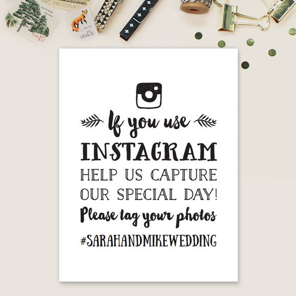 Size: 8.5" x 11" | 21.6 cm x 28 cm or A4 Set up: 1 sign per page, can be printed on 8.5" x 11" or A4. Also fits frame of 8" x 10". Colors: black Editable: You can type custom hashtag in Adobe Reader.No printed wedding hashtag signs will be mailed to you. After you purchase this digital item, you can instantly download your PDF to print on your own. 