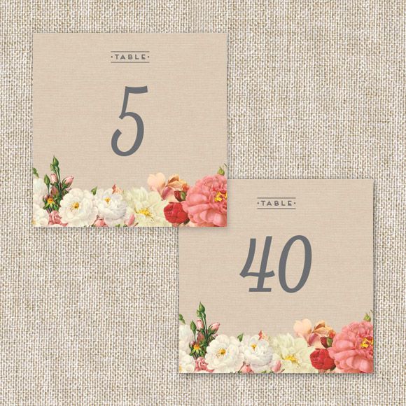 Size: 5" x 5" | 12.7cm x 12.7cm Set up: 2 table numbers on 8.5" x 11" page or A4, 20 pages total. Colors: gray, cream, pink, red, green, yellow, khakiAvailable in the numbers 1 through 40. No printed table numbers will be mailed to you. After you purchase this digital item, you can instantly download your PDF to print on your own. 