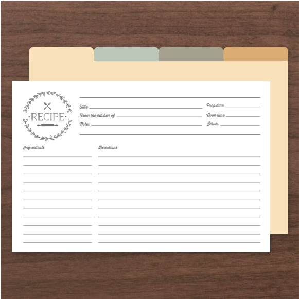 These Recipe Cards can be filled out in Adobe Acrobat so you don't have to hand write them. Size: 4" x 6" | 102mm x 152mm Set up: 4 pages, 2 cards on 8.5" x 11" page or A4, front and back and 4 dividers. Colors: Gray, Tan, Artichoke, Dusk, NeutralNo printed cards will be mailed to you. After you purchase this digital item, you can instantly download your PDF to print on your own. 