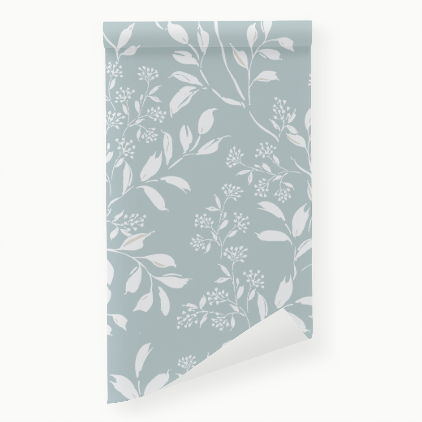 Color Chat Guide Swirling Botanicals Peel And Stick Removable Wallpaper | Love vs. Design