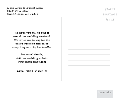 Image for Postcard With Text option
