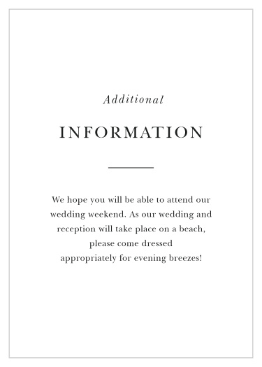 Image for Additional Information option