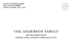 Image for Mailing Address option