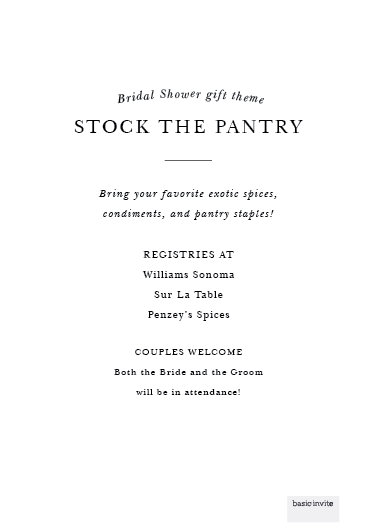 Image for Stock the Pantry option