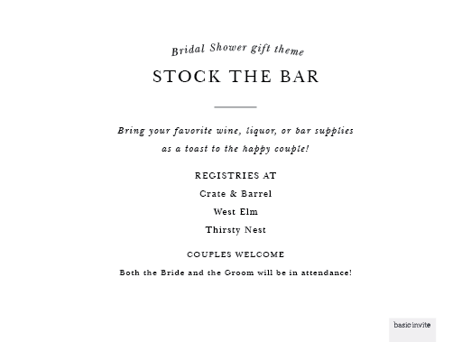 Image for Stock the Bar option