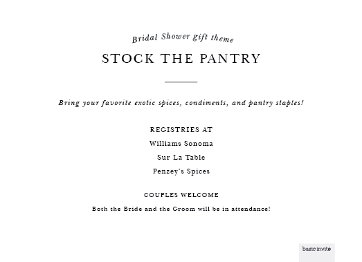 Image for Stock the Pantry option