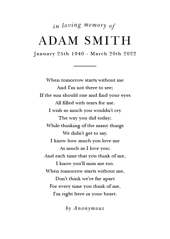 Image for Poem Three option