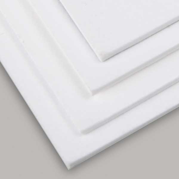 Close up of premium double thick card stock.