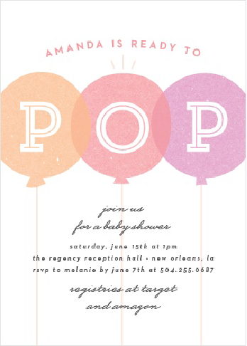 Baby Girl Baby Shower Wording