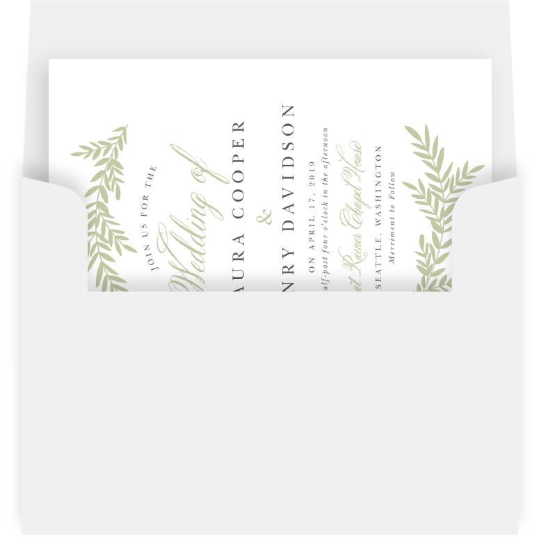 Basic Invite Wedding Invitations