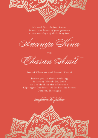Basic Invite Wedding Invitations