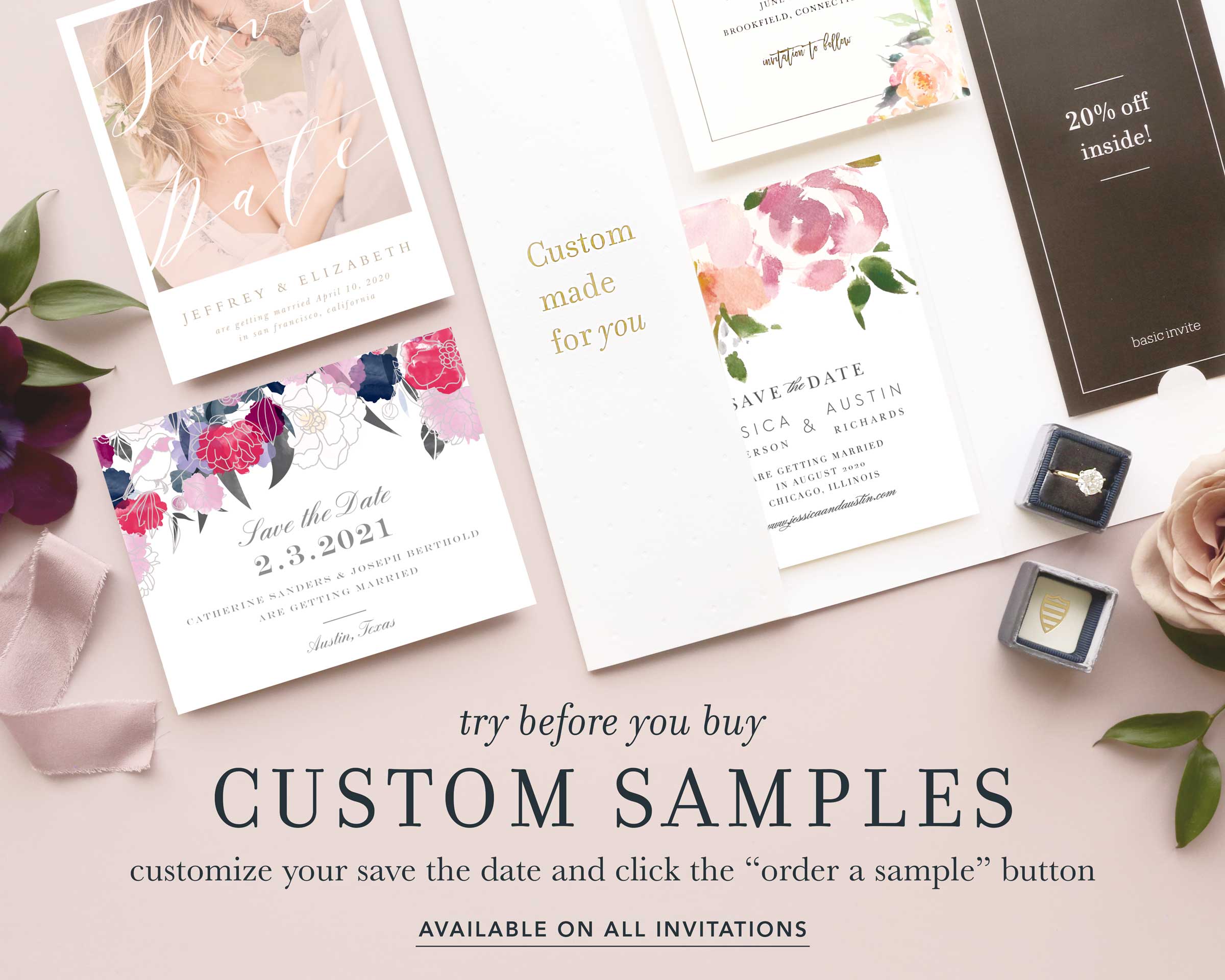 Try before you buy custom samples.