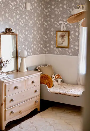 Antique Garden Wallpaper
