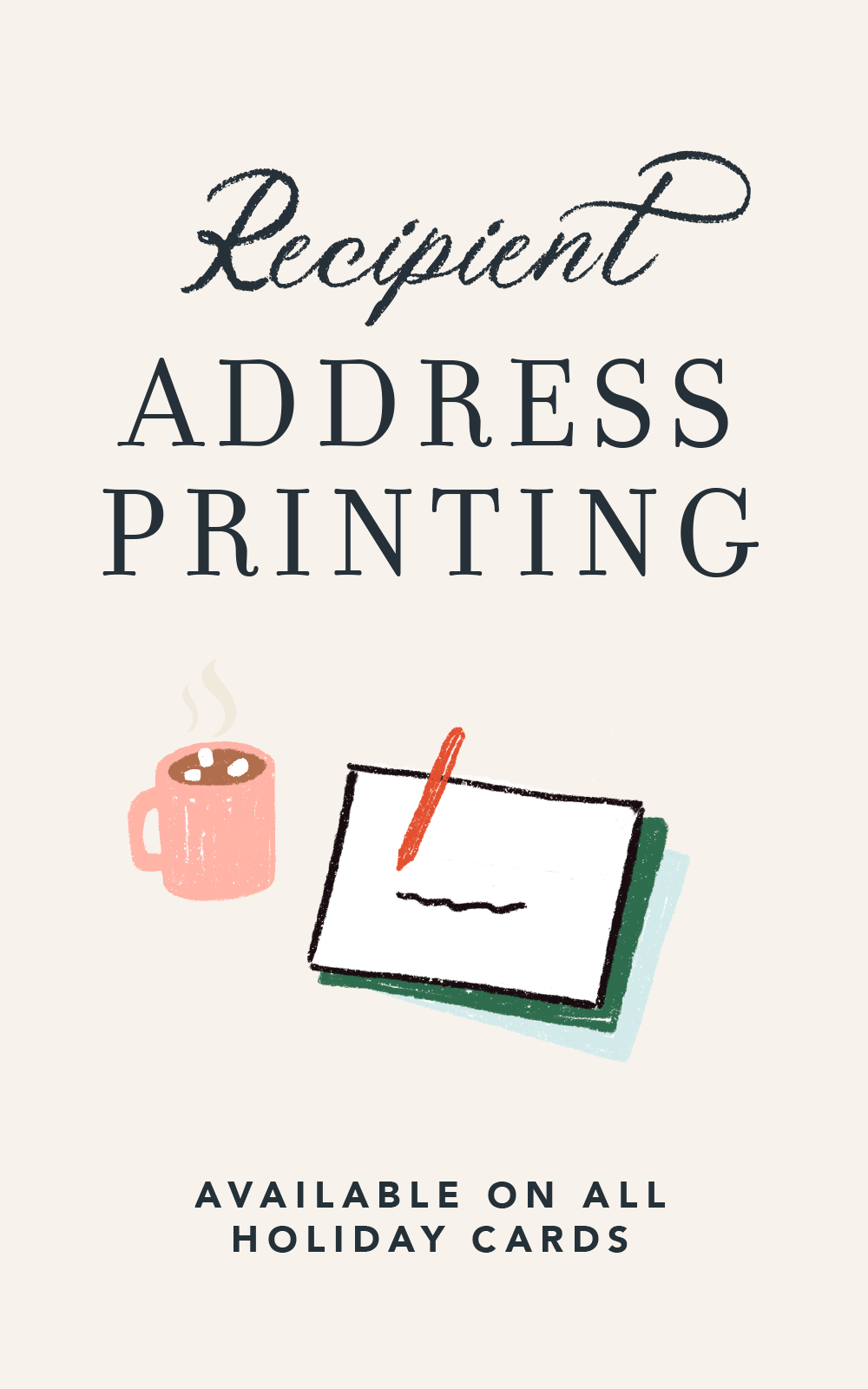 Always free address printing