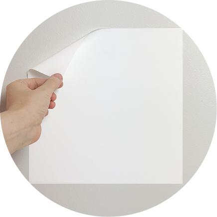Pictured - Repositionable Wall Canvas