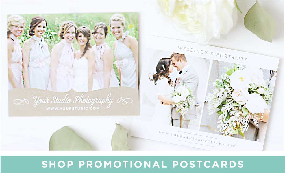 Shop Business Promotional Postcards